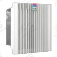 RITTAL Axial Fan: 317.8 cfm_367.9 cfm Airflow @ 0.000 in SP, 12 11/16 in Ht, 6 3/16 in Dp, IP56 (MPN 3243900). Key specifications — Includes: Pleated Filter; Housing Material: Plastic; Brand: RITTAL.