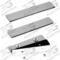 HOFFMAN Operator Adapter: Interlock Master Door with the Discount Op Mechanism, Steel (MPN A3456BAP). Key specifications — Finish: Powder Coated; Brand: HOFFMAN; Accessory Type: Adapter Plate; Application: Interlock Master Door with the Discount Operating Mechanism; Features: Seals the Disconnect Flange Cutout on the Disconnect Enclosure; Material: Steel.