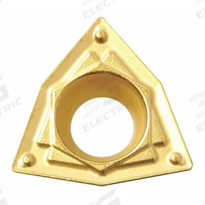 KYOCERA Turning Insert: WPMT322HQ CA515 - Trigon (W) Indexable Turning Inserts