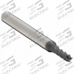 OSG Square End Mill: Carbide, TiAlN Coated, 4 Flute, 2.5 mm Mill Dia, 8 mm LOC, 39 mm OAL (MPN HP441-0984)
