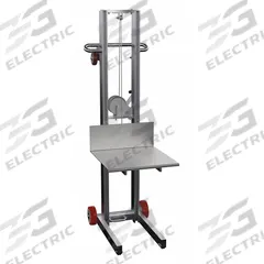 APPROVED VENDOR Platform Lift Truck: 400 lb, 3 1/8 in to 58 in, Aluminum, 20 in L x 20 in W Platform (MPN ALLW-2020-FW). Key specifications — Brand: APPROVED VENDOR; Caster/Wheel Configuration: (6) Axle-Mounted.