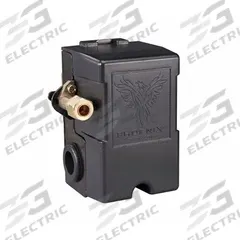 PHOENIX Air Compressor Switch: Std, 45 psi – 175 psi, 1/4" FNPT, 135 psi / 175 psi ON/OFF (MPN 69MB9LY). Key specifications — attr1027655: Diaphragm; attr434202: PHOENIX; attr1027685: 1/4" FNPT; attr1027686: Standard; attr1027690: Auto/Off.