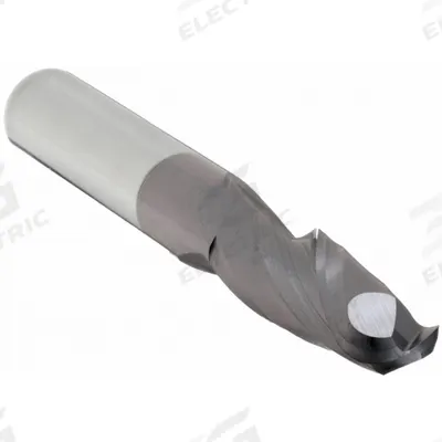 APPROVED VENDOR Ball End Mill: Carbide, AlTiN Coated, 2 Flute, 5/32" Mill Dia, 3/4" LOC - General Purpose Carbide Ball End Mills
