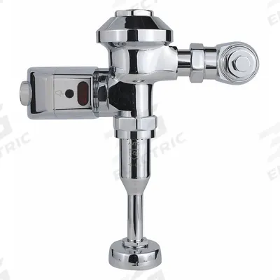 AMTC VALVE Automatic Flush Valve: Hybridflush, 0.1 gpf Gallons per Flush, Battery - Urinal Automatic Flush Valves
