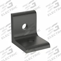 Inside Corner Bracket: Inside-Corner Bracket, 15 Series, 1 1/2 in x 1 5/16 in x 1 1/2 in, 2 Holes (MPN 4302-BLACK). Key specifications — Material: Aluminum; Brand: 80/20; Finish: Anodized.
