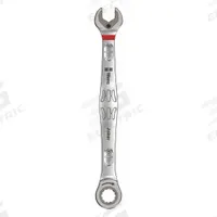 WERA Combination Wrench: Alloy Steel, Nickel Chrome, 3/8 in Head Size, 6 1/4 in Overall Lg (MPN 05073281001). Key specifications — attr309600: 3/8 in; attr309611: Nickel Chrome; attr309610: Alloy Steel; attr309604: Yes; attr309612: No; attr309613: No; attr309615: No; attr324932: WERA.
