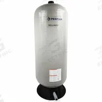 PENTAIR Water Tank: Vertical, 119.7 gal Tank Capacity, Fiberglass, 38 psi Precharge Pressure (MPN WM-35WB). Key specifications — Brand: PENTAIR; ASME Boiler and Pressure Rated: Not Rated ASME Section VIII Division 1; Product Type: Water Tank; Includes Pump Stand: No Pump Stand Included; Tank Install Type: Inline; ASME Compliance: Not Rated.