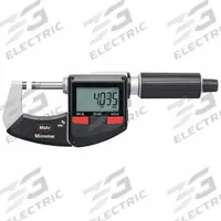 MAHR IP65 Ratchet Digital Micrometer: 0 in to 1 in /0 mm to 25 mm, Inch/Metric, IP65 (MPN 4157011). Key specifications — attr1182744: 0.00005 in/0.001 mm; attr1182751: Certificate of Inspection; attr1182776: IP65; attr1182741: MAHR; attr1182743: +/- 0.002 mm; attr1182759: Yes.