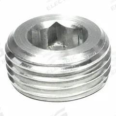 JW WINCO Threaded Plug: Stainless Steel, Metric Fine, M14x1.5 Thd, Internal Hex, 7 mm Drive Size (MPN 906-NI-M14X1.5-A). Key specifications — attr1303757: Stainless Steel; attr1303744: JW WINCO; attr1303766: M14x1.5; attr1303749: Internal Hex; attr1303767: Metric Fine.
