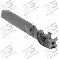 WIDIA GTD Spiral Flute Tap: M48x5 Metric, 6H, 5 Flute, Semi-Bottoming Chamfer (MPN VTSFT-TC6569)