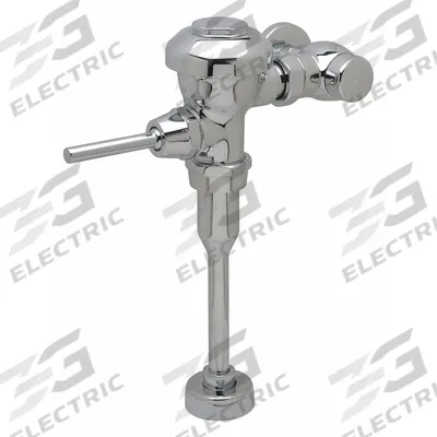 ZURN Manual Flush Valve: Aquaflush Z6003, Exposed, Top, 1 gpf Gallons per Flush - Urinal Manual Flush Valves