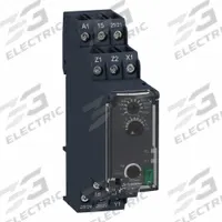 SCHNEIDER Time Delay Relay: DIN-Rail Mounted, 24V AC, 8 A, 6 Pins/Terminals, 0.05 sec – 18 min (MPN RE22R2MWMR). Key specifications — Contact Rating (DC): 8 A @ 24V; Brand: SCHNEIDER.