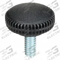 Hand Knob: Knurled, Plastic w/ Steel Thread, 1/4"-20 Thread, 0.625 in Thread Lg, 1 in Dia (MPN GN4C0625K4--A21). Key specifications — Brand: INNOVATIVE COMPONENTS.