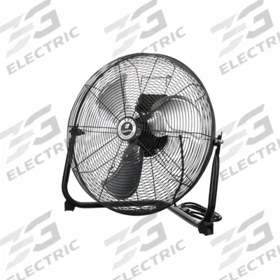 TPI COMMERCIAL Portable Fan: 18 in Blade Dia, Non-Oscillating, 3 Speeds, 21 1/2 in Ht - Office Floor Fans