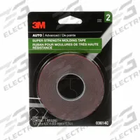 3M Molding Tape: 15 ft Lg, 1/2 in Imperial Tape Wd (MPN 3614). Key specifications — Brand: 3M; Tape Color: Red.