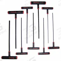 EKLIND Hex Key Set: 6 - 10 Pieces, Hex-T 9 Inch, T, SAE, Std End, Extra Long, 9 Pieces, Pouch (MPN 60909). Key specifications — attr1205553: Not Tether Capable; attr1205554: EKLIND; attr1205568: Black Oxide; attr1293176: 6 - 10 Pieces.