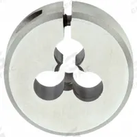 CLE-LINE Round Threading Die: #10-32 UNF, 1 in OD, Adj, High Speed Steel (MPN C65793)
