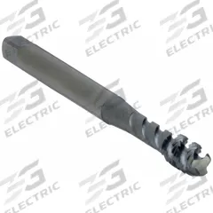 OSG Spiral Point Tap: #6-32 UNC, H5 / 2B-3B, 2 Flute, Plug Chamfer, TiCN Coated High Speed Steel (MPN 1217408)