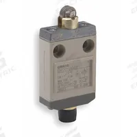OMRON Roller Plunger Limit Switch: Roller Plunger, Metallic, Momentary, D4CC (MPN D4CC1002). Key specifications — attr1019632: OMRON; attr1019639: 4-Pin M12 Connector; attr1019655: Stainless Steel; attr1023447: D4CC.