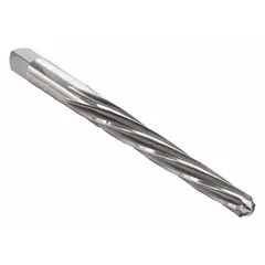 YANKEE Taper Pin Reamer: For #2 Pin, 0.1605 in x 0.2008 in Dia, Spiral Flute (MPN 491-2). Key specifications — attr1301763: YANKEE.
