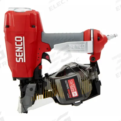 SENCO Air Nail Gun: Siding, 15°, Plastic/Wire, 3/8 in NPT, Sequential - Air-Powered Siding Nailers