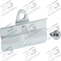 TRITON PRODUCTS Bin Mounting Clip: 1/4 in_1/8 in Peg Hole, For 1 in Pegboard Hole Spacing, 5 PK (MPN 77500). Key specifications — Finish: Zinc-Plated; Color: Silver; For Tool Type: Bins; Includes: Screws; Locking System: Screw-In; Mounting Type: Surface; Material: Steel; Accessory Type: Bin Mounting Clip.