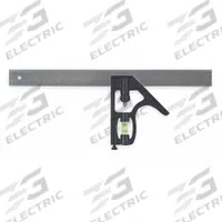 STANLEY Combination Square: Inch, Satin Chrome, Square, Satin Chrome, Chrome, 12 in, 12 in Blade Lg (MPN 46-222). Key specifications — attr936169: Built-In Scriber; attr934771: STANLEY; attr969017: Square.