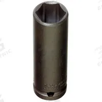 PROTO Impact Socket: 1/2 in Drive Size, SAE, 9/16 in Socket Size, 6-Point, Deep, 3 1/4 in Overall Lg (MPN J7318HT). Key specifications — attr1215501: PROTO; attr1215515: Black Oxide; attr1215518: 9/16 in.