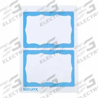 ID Badge: No Legend, Paper, Blue, 2 1/2 in Card Ht, 3 1/2 in Card Wd, 600 PK (MPN BAU 67643). Key specifications — attr1126094: Blue.