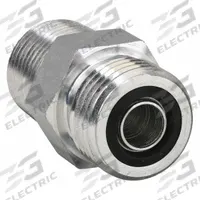 PARKER Compression Fitting Adapter: 1/2 in OD x 1/2 in Pipe Size, 1/2-14 Thread Size, Steel (MPN 8-8 FLO-S). Key specifications — Brand: PARKER; Series: Seal-Lok.