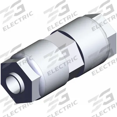 SMC Fitting: 1/4 in OD x 5/32 in OD Size, Compression x Compression - PFA Compression Tube Fittings