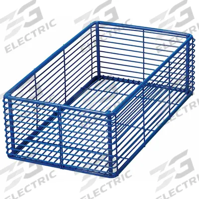 SP SCIENCEWARE Wire Basket Mesh: 6 in Overall Wd, 3 1/2 in Overall Ht, 11 in Overall Lg - Lab Storage Racks