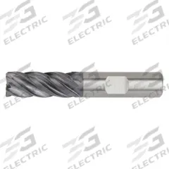 WIDIA HANITA Square End Mill: Carbide, AlTiN Coated, 5 Flute, 1" Mill Dia, 1-3/4" LOC, 4-1/2" OAL (MPN 5V0C25008ST)
