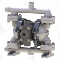 SANDPIPER Double Diaphragm Pump: Polypropylene Body, 1/4 in, NPT Connection, 5 gpm, 231 ft Max. Head (MPN PB 1/4,TS4PP.). Key specifications — Brand: SANDPIPER; Seat Material: PP; Check Valve Material: Santoprene.