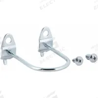 TRITON PRODUCTS U-Shaped Pegboard Hook: 1/4 in_1/8 in Peg Hole, For 1 in Pegboard Hole Spacing, 5 PK (MPN 76325). Key specifications — Finish: Zinc-Plated; Color: Silver; For Tool Type: Long Handled Tools; Includes: Screws; Locking System: Screw-In; Mounting Type: Surface; Material: Steel; Accessory Type: Closed U-Hook.