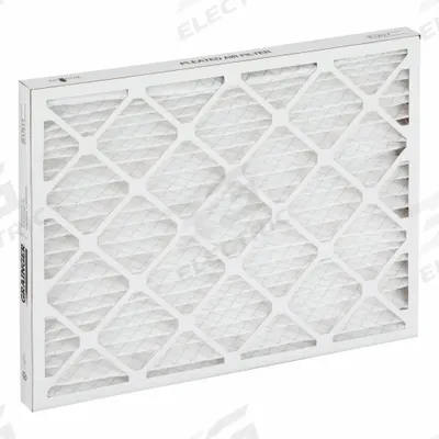 GRAINGER Pleated Air Filter: 20 in x 25 in x 2 in, MERV 11 - MERV 11 Pleated Air Filters