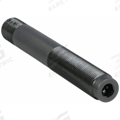 GREENLEE Knockout Draw Stud: 12 ga Max Sheet Metal Capacity-Steel, 5 5/8 in Lg - Greenlee Knockout Punch Draw Studs, Sleeve Adapters, & Locks