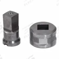 EDWARDS Square Punch & Die Set: Edwards, 55 ton_65 ton_100 ton_120 ton Compatible Ironworker Size (MPN ED9-PDSQ3/4). Key specifications — attr67451: IW55 , IW65 , IW100, IW120; attr67489: Square; attr67463: 3/4 in; attr67447: ED9-PDSQ3/4; attr67456: Edwards; attr67443: EDWARDS; attr67472: 3/4 in Square Punch & Die Set.