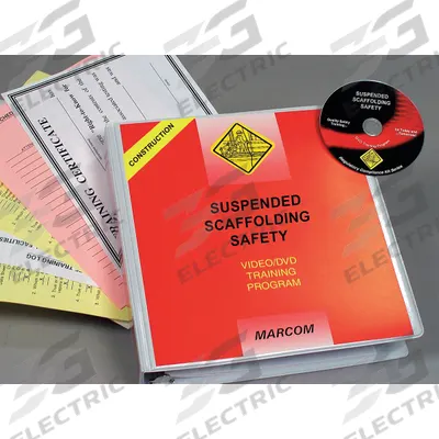 MARCOM Training Software: Construction Safety - Suspended Scaffolding Safety Training