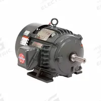 U.S. MOTORS General Purpose Motor: Rigid Base Mount, Totally Enclosed Fan Cooled, 60 hp, 230/460V AC (MPN H60T3B). Key specifications — Brand: U.S. MOTORS; Nameplate Voltage @ 60 Hz: 230/460V AC; Full Load Current @ 60 Hz: 149.0/74.0 A; Nameplate RPM @ 60 Hz: 1,190 RPM; Motor Enclosure: TEFC.