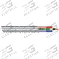 SOUTHWIRE Metal Clad Cable: 12 AWG, 2 Conductors, Copper, 50 ft, Aluminum, Low-Profile, THHN/THWN (MPN 13791252). Key specifications — Brand: SOUTHWIRE.