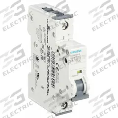 SIEMENS IEC Supplementary Protector: 4 A Amps, 5kA at 230/400V AC, Screw Clamp, 5SY6, 230/400V AC, C (MPN 5SY61047). Key specifications — Brand: SIEMENS; Terminal Connection: Screw Clamp; DC Voltage Rating: Not Rated; Max. AIR Rating: 5kA at 230/400V AC; Series: 5SY6; AC Voltage Rating: 230/400V AC; Curve Type: C.