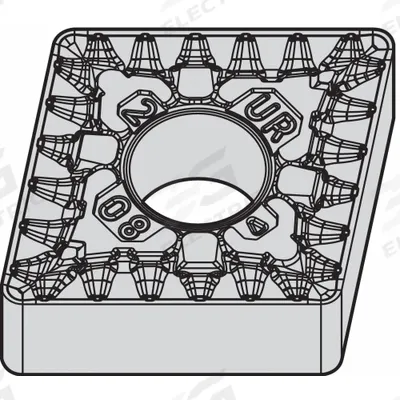 WIDIA Diamond Turning Insert: CNMG431UR - Diamond Indexable Turning Inserts
