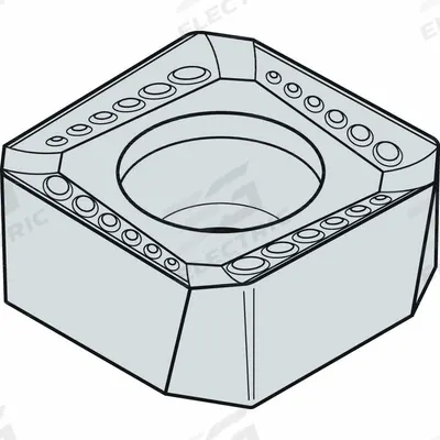 WIDIA Square Milling Insert: SNKT535AZR31, SNKT1505AZR31 (MPN 6843998) - Square (S) Indexable Milling Inserts