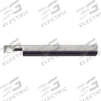 MICRO 100 Boring Bar: Boring, 5/16 in Shank Dia., Bright (Uncoated), 0.0740 in Center to Cutting Tip (MPN BB-2301500)