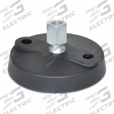 JW WINCO Female-End Leveling Mount: Swivel Boltless, Glass Filled Nylon, M10 Thread Size - Swivel Female Leveling Mounts