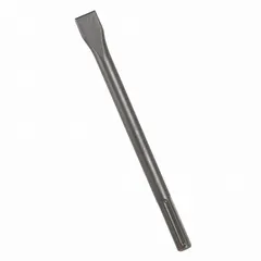 BOSCH Breaker and Demolition Hammer Chisel: 1 in Head Wd, 18 in Overall Lg, 3/4 in Shank Dia (MPN HS1518). Key specifications — attr253714: Chiseling Concrete/Block/Brick; attr277143: BOSCH.