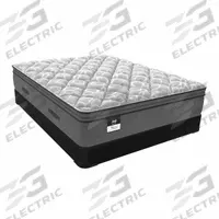 SEALY Bed Mattress: Hotel King, Soft, Knit Fabric, 11 1/2 in Overall Ht, 72 in Overall Wd, Gel Foam (MPN 527003-63). Key specifications — Cover Material: Knit Fabric; Comfort Layer Material: Gel Foam; Core Type: Innerspring; Brand: SEALY.