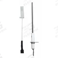 Flame Sensor: Universal, Direct Spark Ignition, Straight, 3 in Probe Lg, Hardwired, Stud Mount (MPN FLS013). Key specifications — Probe Tip Angle: Straight; Electrical Connection Type: Hardwired; Brand: SUPCO; Replacement for OEM Brand: Carrier; Replacement for OEM Part Number: LH33WZ516; Product Type: Flame Sensor; Probe Mounting Type: Stud Mount.