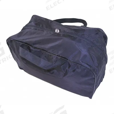 R&B FABRICATIONS Duffel Bag: Nylon, Black, 3,750 cu in Interior Volume, 24 in Lg, 12 in Wd - Air Mask & Canister Bags